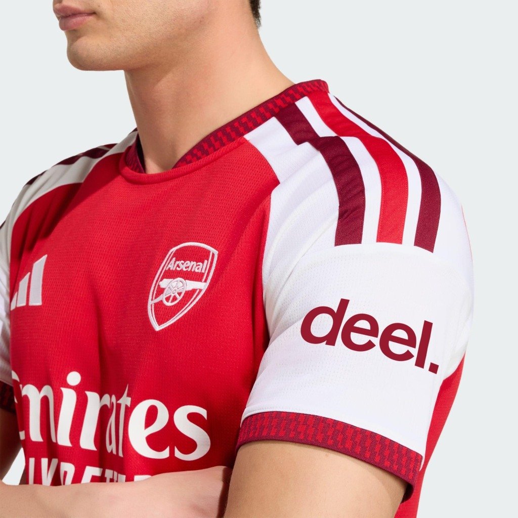 Arsenal FC 26/27 Home Jersey Gunners Emirates & Deel custom name printing by DanAustin Signs Kenya