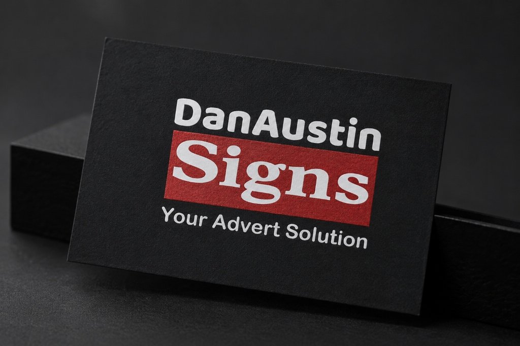 DanAustin Signs — Print Shop & Finishing (Business Cards · Rubber Stamps · ID Badges) in Gilgil, Kenya
